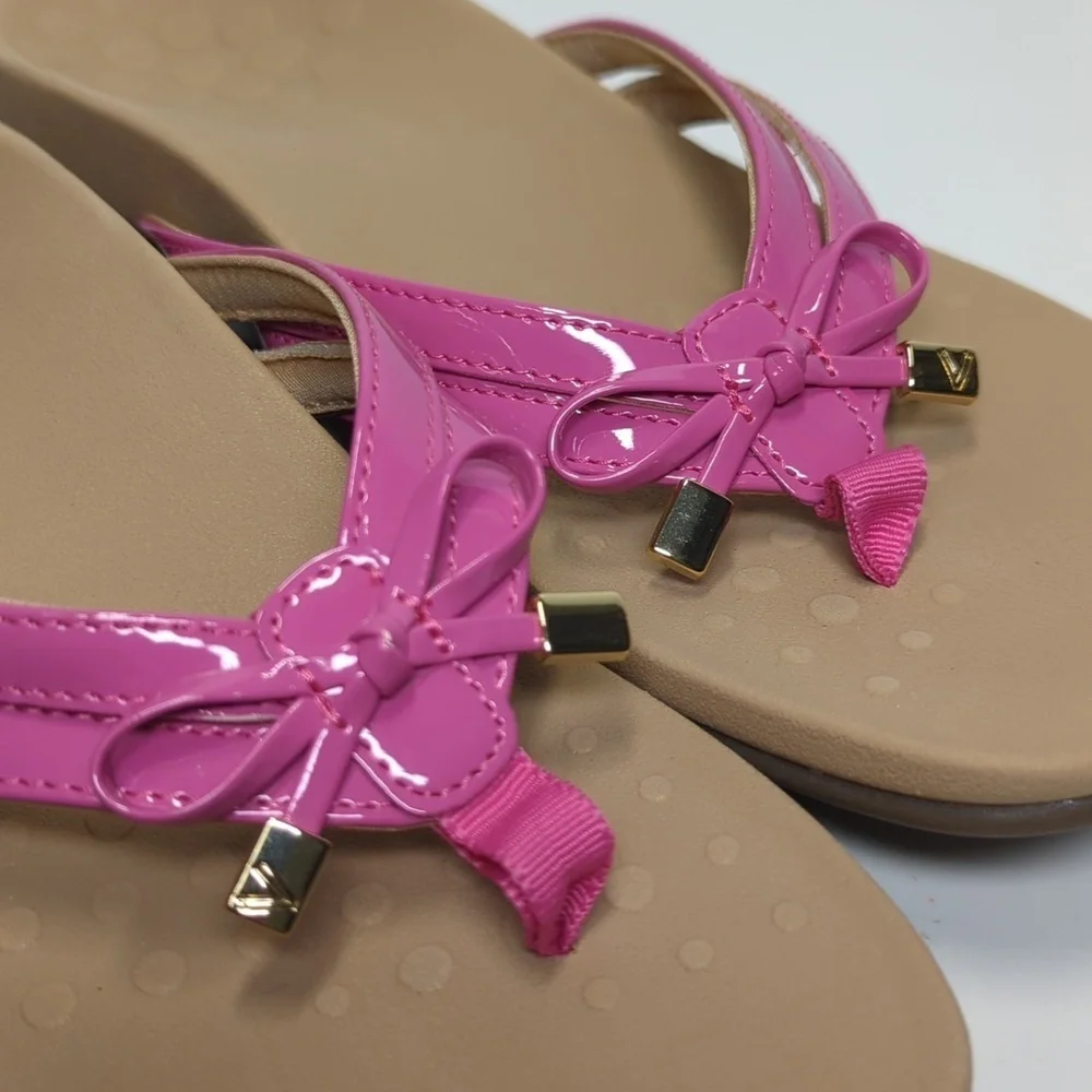 NWOT Vionic Bella X anniversary orthotic thong sandals women's size 6.5 EU 36.5 - Picture 13 of 14